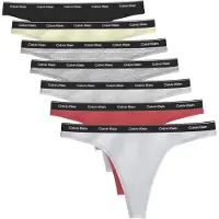 Calvin Klein Underwear String écru / gris / gris clair / cyclamen / rouge clair / noir / blanc