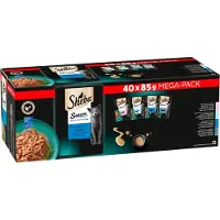 Sheba Gelée Délicatesse Saveur Poisson 80x85g