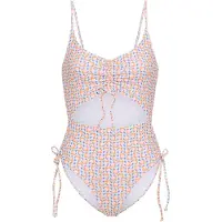 LASCANA Maillot de bain indigo / menthe / orange foncé / rosé