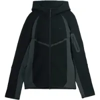 Nike Veste de survêtement gris foncé / noir