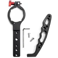 Caruba Poignée polyvalente pour DJI Ronin S & Zhiyun Crane 2 (Poignée Gimbal), Gimbal : accessoires, Noir