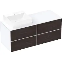 Hansgrohe Xelovos E Lave-mains, sans trop-plein, 500x480mm, SmartClean, poncé, avec vidage, 6109 (480 mm, 500 mm)