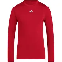 Adidas Techfit Aeroready Long Sleeve T-shirt Rouge 13-14 Years Garçon