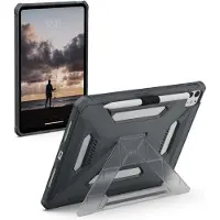 Uag Coque arrière Scout Plus avec support Scout pour Apple iPad Pro 11 (2025) M5 / (2024) M4 - Ash