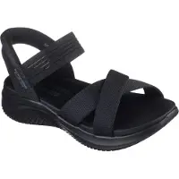 SKECHERS pour femme. 119975 Sandales Slip-ins Ultra Flex 3.0 Never Better noir (41), 3 à 5 cm, Aucun, Casuel