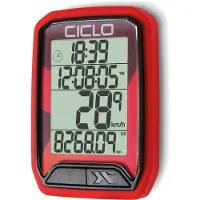 Ciclosport Compteur de Vitesse Sans Fil Protos 213 - Rouge