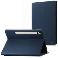 Accezz Coque tablette Classic pour Samsung Galaxy Tab S9 11.0 pouces / S10 Lite / S10 FE / S9 FE 10.9 pouces - Bleu foncé