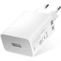Xiaomi Chargeur Secteur USB Universel QuickCharge 3.0 18W 3A Blanc