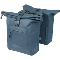 Basil Brooklyn Mik Double Panniers 41l Bleu
