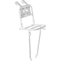 Steco Comfort 16 Mm Front Pannier Rack Argenté