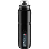 Elite Bouteille Fly MTB 950 ml (Black Tex) Bouteille d'hydratation ultra-l g re et anti-poussi re pour la montagne et le gravier