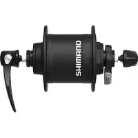 Shimano Dht4000 Front Hub Argenté 36H / 100 mm