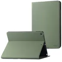Accezz Coque tablette Classic pour Apple iPad 9 (2021) 10.2 pouces / iPad 8 (2020) 10.2 pouces / iPad 7 (2019) 10.2 pouces - Vert