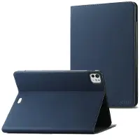 Accezz Coque tablette Classic pour Apple iPad Pro 13 (2025) M5 / (2024) M4 - Bleu foncé