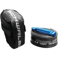 Schwalbe sacoche 07 litre avec chambre à air 28 x 1 noir