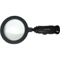 Kunzer Loupe grossissement 3x, éclairage LED 7LL01