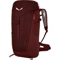 Salewa Sac à dos de sport rouge foncé / blanc
