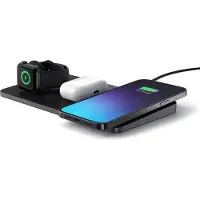 Satechi Trio Chargeur Sans Fil 7,5 W avec Chargeur Apple Watch