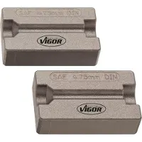 Vigor PAIRE DE MÂCHOIRES DE SERRAGE 4,75MM POUR V1728