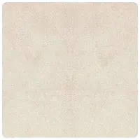 vidaXL Tapis Shaggy antidérapant Crème 120 x 120 cm PP