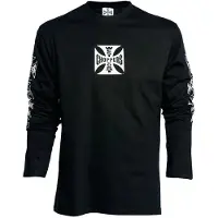 West Coast Choppers Og Cross Sweatshirt Noir L Homme