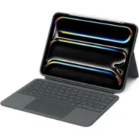 Logitech Combo Touch Apple iPad Pro 11" (2024) Étui Clavier AZERTY Gris