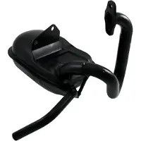 Rms Classic Piaggio Ape 50cc Europa 830452 100751180 Muffler Noir