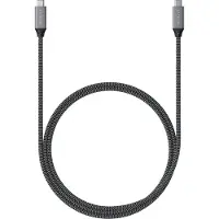 Satechi Câble USB4 C vers C NoirGris USB-C vers USB-C 08m