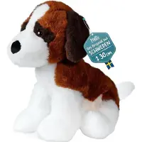 Molli Toys Mascotte chien Saint-Bernard 30 cm