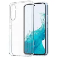 Connect Galaxy A54 Clear Silicone Case 1.5mm TPU (Samsung Galaxy A54), Coque pour téléphone portable, Transparent