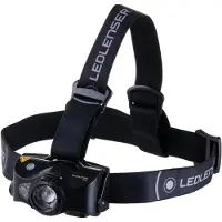 Led Lenser MH8, lampe frontale, noir