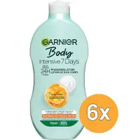 Garnier 6 x Lotion corporelle 400 ml Intense 7 Days Mangue pour peaux sèches