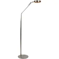 Steinhauer Lampe de lecture de conception Ringlux Métal brossé