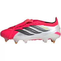 Adidas Chaussure de foot 'Predator Elite' pourpre / noir / argent