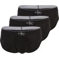 Calvin Klein Underwear Slip gris foncé / noir / blanc