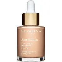 Clarins Fond de teint hydratant illuminateur naturel Skin Illusion SPF 15, couleur 102,5C, porcelaine, 30 ml