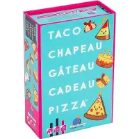 Blue Orange Taco-Hut-Gâteau-Cadeau-Pizza-Partyspiel