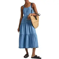 Pepe Jeans Edith Sleeveless Dress Bleu XS Femme