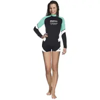 Mares Thermo Guard 0.5 She Dives Long Sleeve Thermal T-shirt Noir 2XL Femme