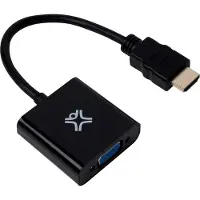 ExtremeMac - Adaptateur vidéo - HDMI mâle pour HD-15 (VGA) femelle - support 1600 x 1200, support 1280 x 1024, support 720p, prise en charge de 1920 x 1080 à 60 Hz