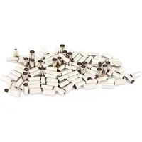 Shimano Sp-50 Plastic Cap 100 Units Argenté 6 mm