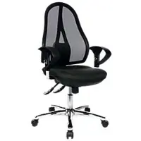 Topstar Chaise de bureau Open Point Deluxe grise (43 - 51 cm)