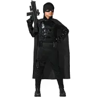 Atosa Heroe Child Comic Costume Noir 7-9 Years Enfants