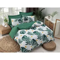 L'essentiel Maison , Monstera- ELR6936, vert, couettes, 65% coton / 35% polyester