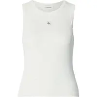 Calvin Klein Jeans Lv047c201g Sleeveless T-shirt Beige XS Femme