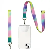 IMoshion Cordon téléphonique universel réglable + dragonne - Holeographic