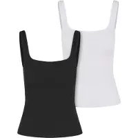 Urban Classics Tb7513a Sleeveless Top 2 Units Blanc,Noir 4XL Femme