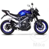 Leovince Lv One Evo Yamaha Mt-125 17-19/yzf-r 125 17-18 14262ek Carbon Homologated Full Line System Gris