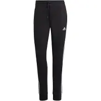 Adidas Pantalon de sport 'Essentials' noir / blanc