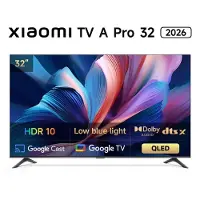 Xiaomi A Pro 32 2026 81,3 cm (32") HD Smart TV Wifi Noir